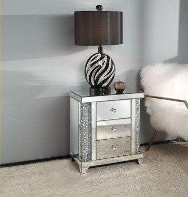 ACME 82779 Noralie Accent Table, Mirrored ACME Furniture