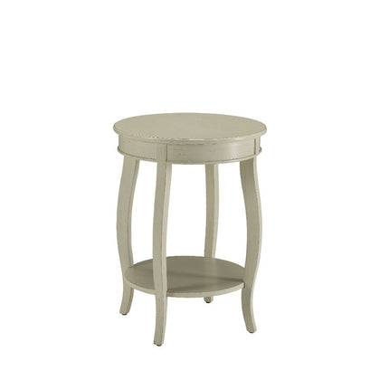 ACME 82785 Aberta Side Table, Antique White