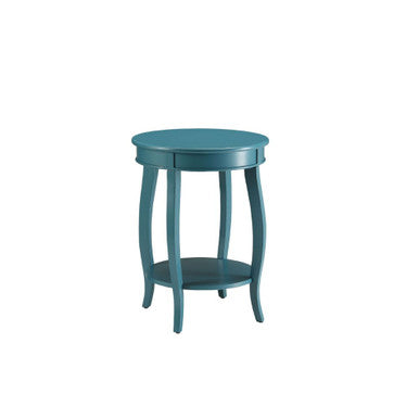 ACME 82790 Aberta Side Table, Teal ACME Furniture