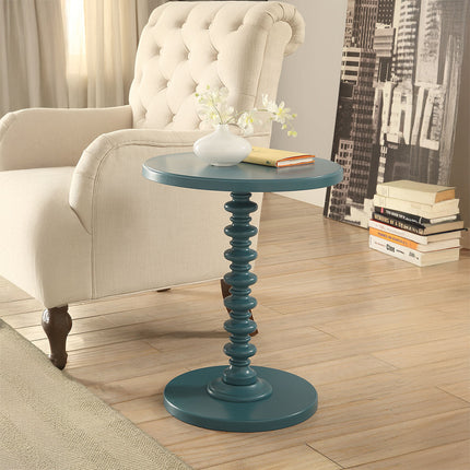 ACME 82798 Acton Side Table, Teal