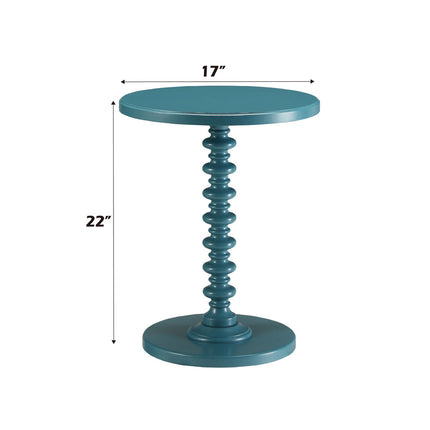 ACME 82798 Acton Side Table, Teal
