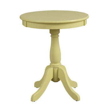 ACME 82806 Alger Side Table, Light Yellow ACME Furniture