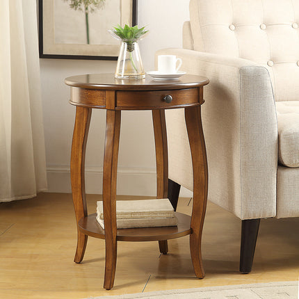 ACME 82814 Alysa End Table, Walnut