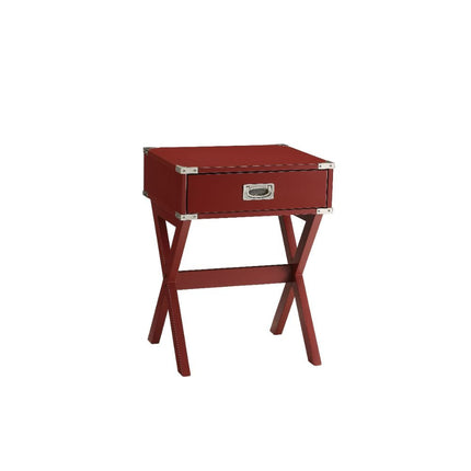ACME 82820 Babs End Table, Red