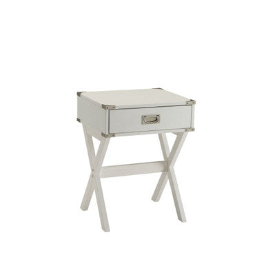 ACME 82824 Babs End Table, White ACME Furniture