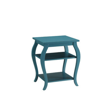 ACME 82832 Becci End Table, Teal ACME Furniture