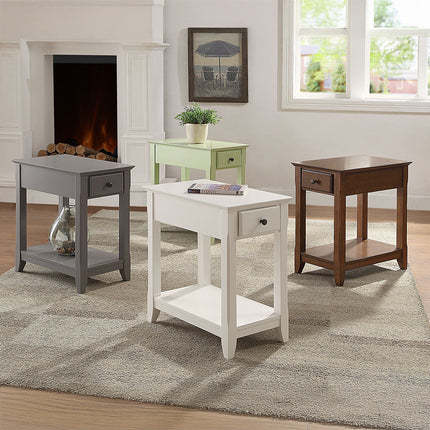 ACME 82838 Bertie Side Table, Gray