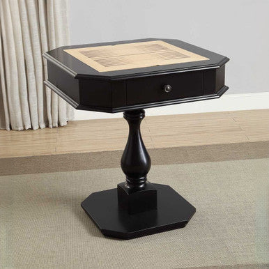 ACME 82846 Bishop Game Table, Black ACME Furniture