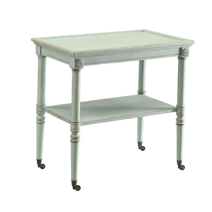 ACME 82907 Frisco Tray Table, Antique Green