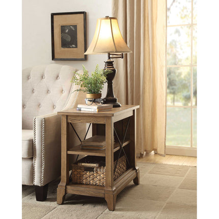 ACME 82909 Hiroko Side Table, Oak