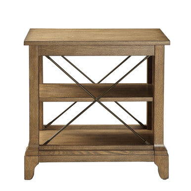 ACME 82909 Hiroko Side Table, Oak ACME Furniture