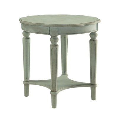 ACME 82912 Fordon End Table, Antique Green ACME Furniture