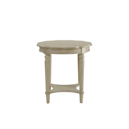 ACME 82922 Fordon End Table, Antique White
