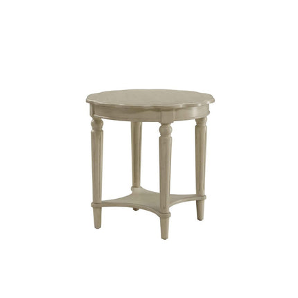 ACME 82922 Fordon End Table, Antique White