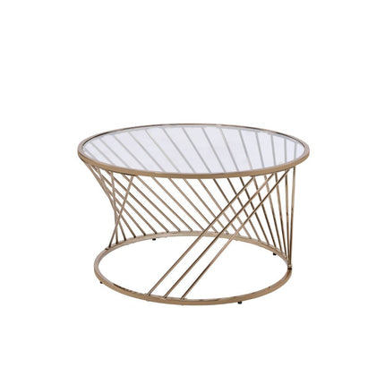 ACME 82990 Bluelipe Coffee Table, Champagne