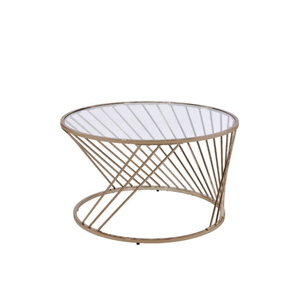 ACME 82990 Bluelipe Coffee Table, Champagne