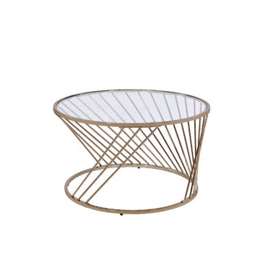 ACME 82990 Bluelipe Coffee Table, Champagne ACME Furniture