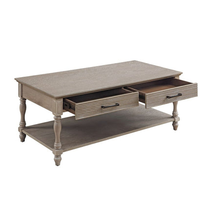ACME 83220 Ariolo Coffee Table, Antique White