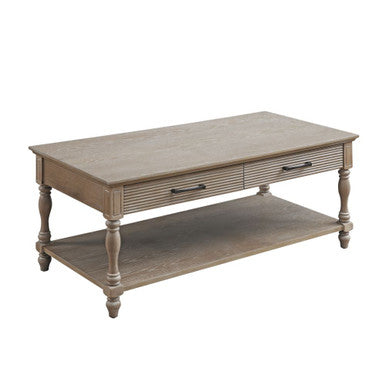 ACME 83220 Ariolo Coffee Table, Antique White ACME Furniture