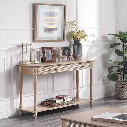 ACME 83223 Ariolo Sofa Table, Antique White