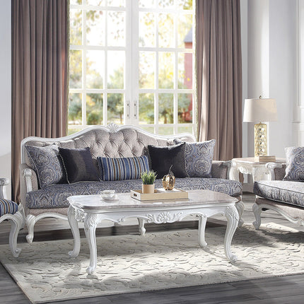 ACME 84310 Ciddrenar Marble Coffee Table  4