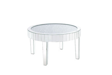 ACME 84710 Ornat Coffee Table, Mirrored & Faux Diamonds ACME Furniture