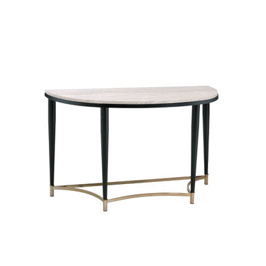 ACME 85383 Ayser Sofa Table, White Washed & Black ACME Furniture