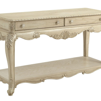 ACME 86023 Ragenardus Sofa Table, Antique White