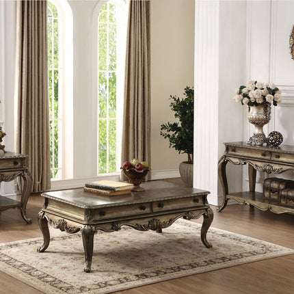 ACME 86030 Ragenardus Coffee Table, Vintage Oak