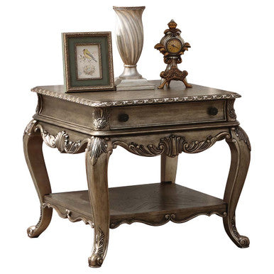 ACME 86032 Ragenardus End Table, Vintage Oak ACME Furniture