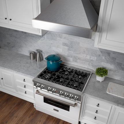 ZLINE 30" Designer Series Ducted Wall Mount Range Hood in Fingerprint Resistant Stainless Steel (8656S-30)