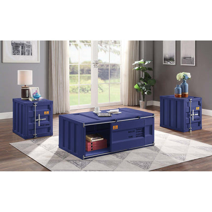 ACME 87890 Cargo Blue Coffee Table  3