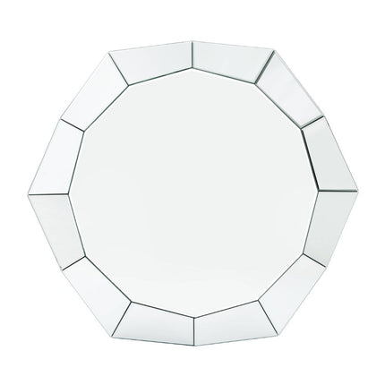 ACME 88005 Noralie Coffee Table, Mirrored & Faux Diamonds