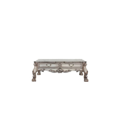 ACME 88175 Dresden Coffee Table, Vintage Bone White