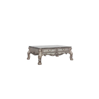 ACME 88175 Dresden Coffee Table, Vintage Bone White ACME Furniture