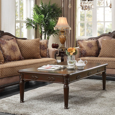 ACME 88265 Chateau De Ville Coffee Table, Espresso Finish ACME Furniture