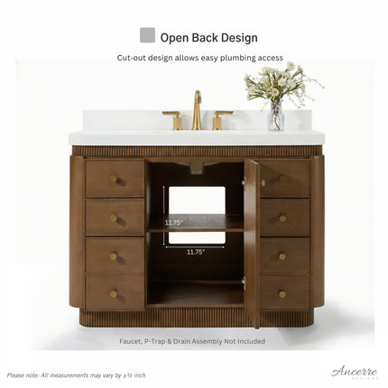 Aston 42" Bath Vanity Set Ancerre Designs