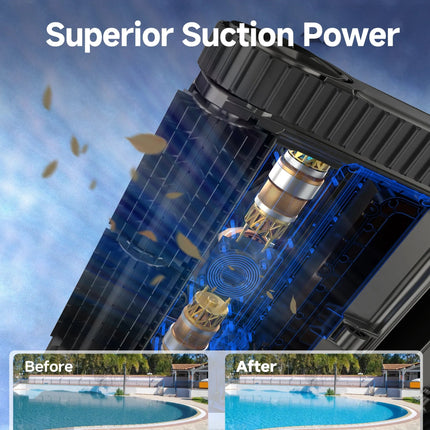 WYBOT S2 High-end Cordless Robotic Pool Cleaner WYBOT