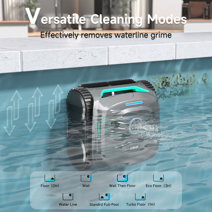 (2026 Upgrade) WYBOT C2 Cordless Robotic Pool Cleaner WYBOT