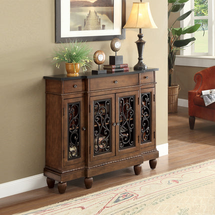 ACME 90108 Vidi Console Table, Oak
