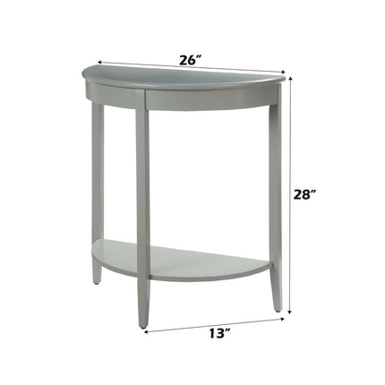ACME 90162 Justino Console Table, Gray