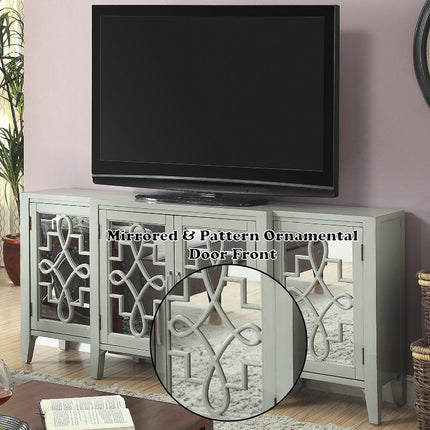 ACME 90190 Kacia Console Table, Antique Gray