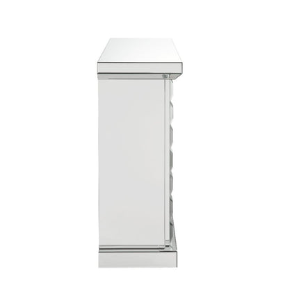 ACME 90202 Dominic Fireplace, Mirrored