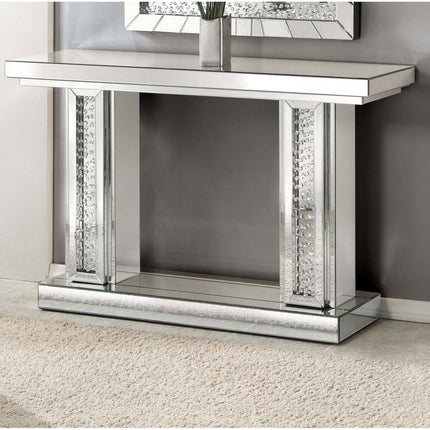 ACME 90230 Nysa Console Table, Mirrored (1Set/2Ctn)