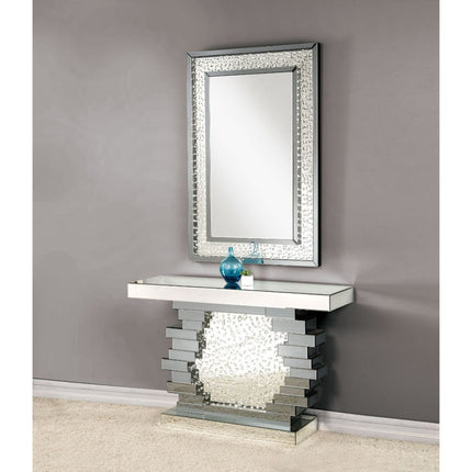 ACME 90232 Nysa Console Table, Mirrored (1Set/2Ctn)