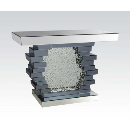 ACME 90232 Nysa Console Table, Mirrored (1Set/2Ctn)