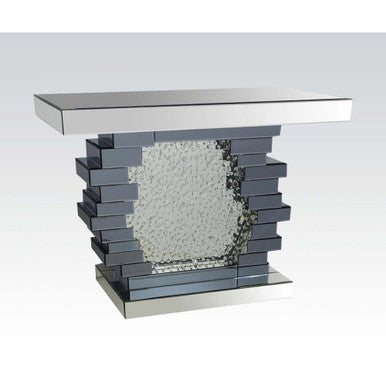 ACME 90232 Nysa Console Table, Mirrored (1Set/2Ctn) ACME Furniture