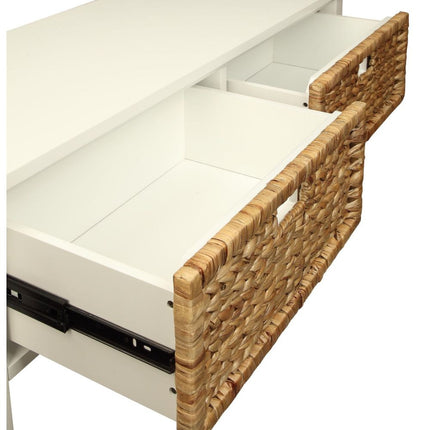 ACME 90262 Flavius Console Table, White