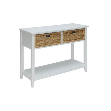 ACME 90262 Flavius Console Table, White ACME Furniture