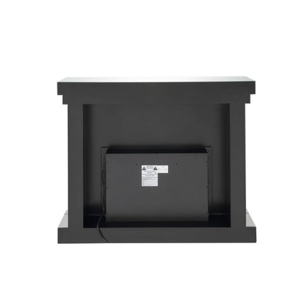 ACME 90272 Nysa Fireplace, Mirrored & Faux Crystals